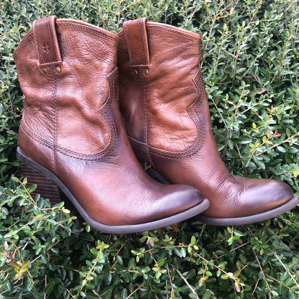 Lucky Brand Brown Ankle Boots
